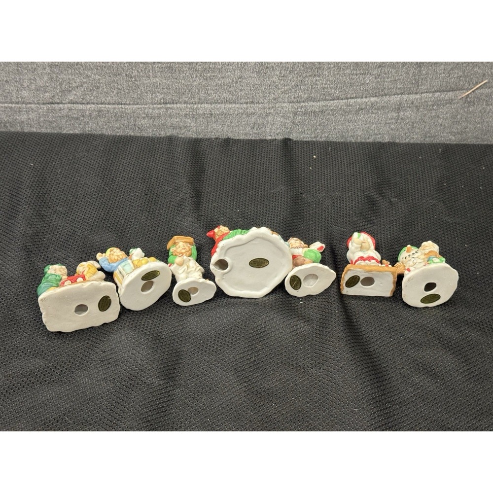 Vintage Miniature Christmas Figurines, (Lot‎ Of 7) Mercuries USA, 1991. - Picture 12 of 16